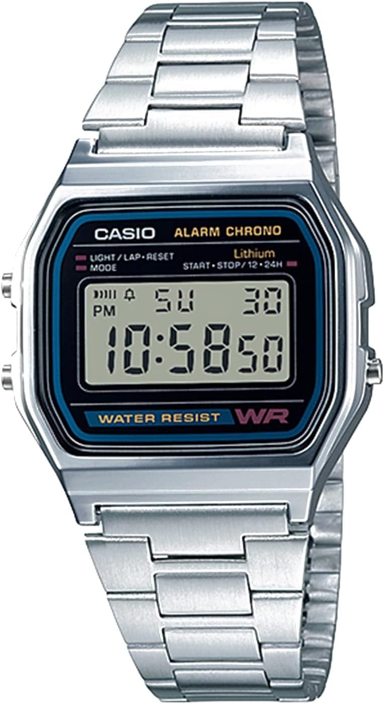 casio a158wa series unisex digital watch vintage