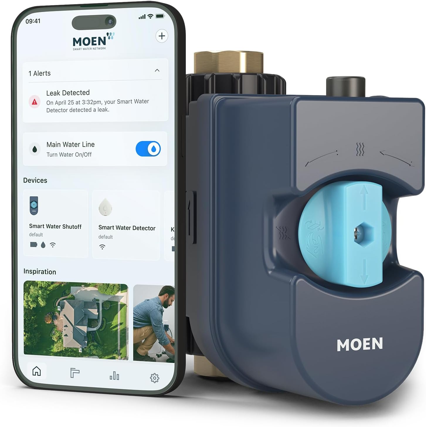 moen 900 001 flo smart water monitor and automatic shutoff