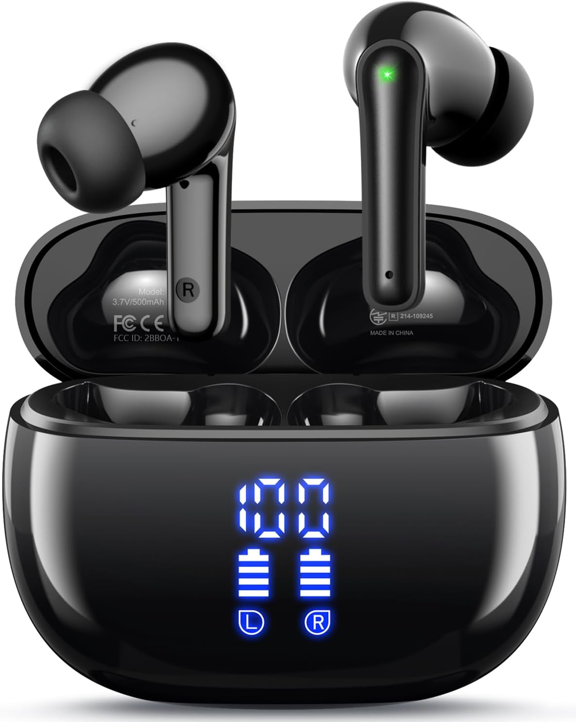 wireless earbuds bluetooth headphones ear buds with deep