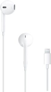 Apple EarPods with Lightning Connector, Wired Earbuds for iPhone with Remote