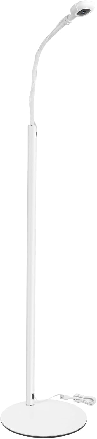 Floor Stand for Nanit Pro Baby Monitor, Gooseneck Swivel Holder Mount with Adjustable Height and Stable Base, No Tools or Wall Damage (Camera Not Included)