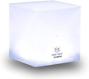 SOLIGHT-DESIGN Solar Lantern Helix Hybrid - Rechargeable LED Lantern