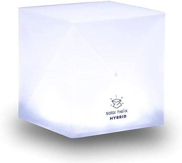 SOLIGHT-DESIGN Solar Lantern Helix Hybrid - Rechargeable LED Lantern