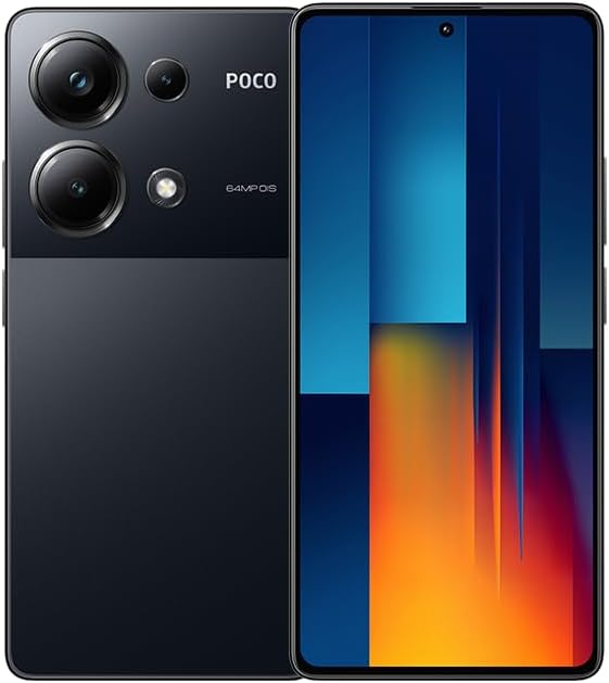 Xiaomi Poco M6 Pro 4G (512GB+12GB) 64MP Triple Cam 6.67" Octa-Core Unlocked (Black)