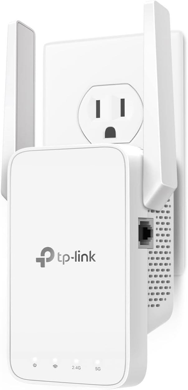 TP-Link AC1200 WiFi Extender (RE315) | 1.2Gbps, Dual Band, Covers 1500 Sq.ft, 30 Devices