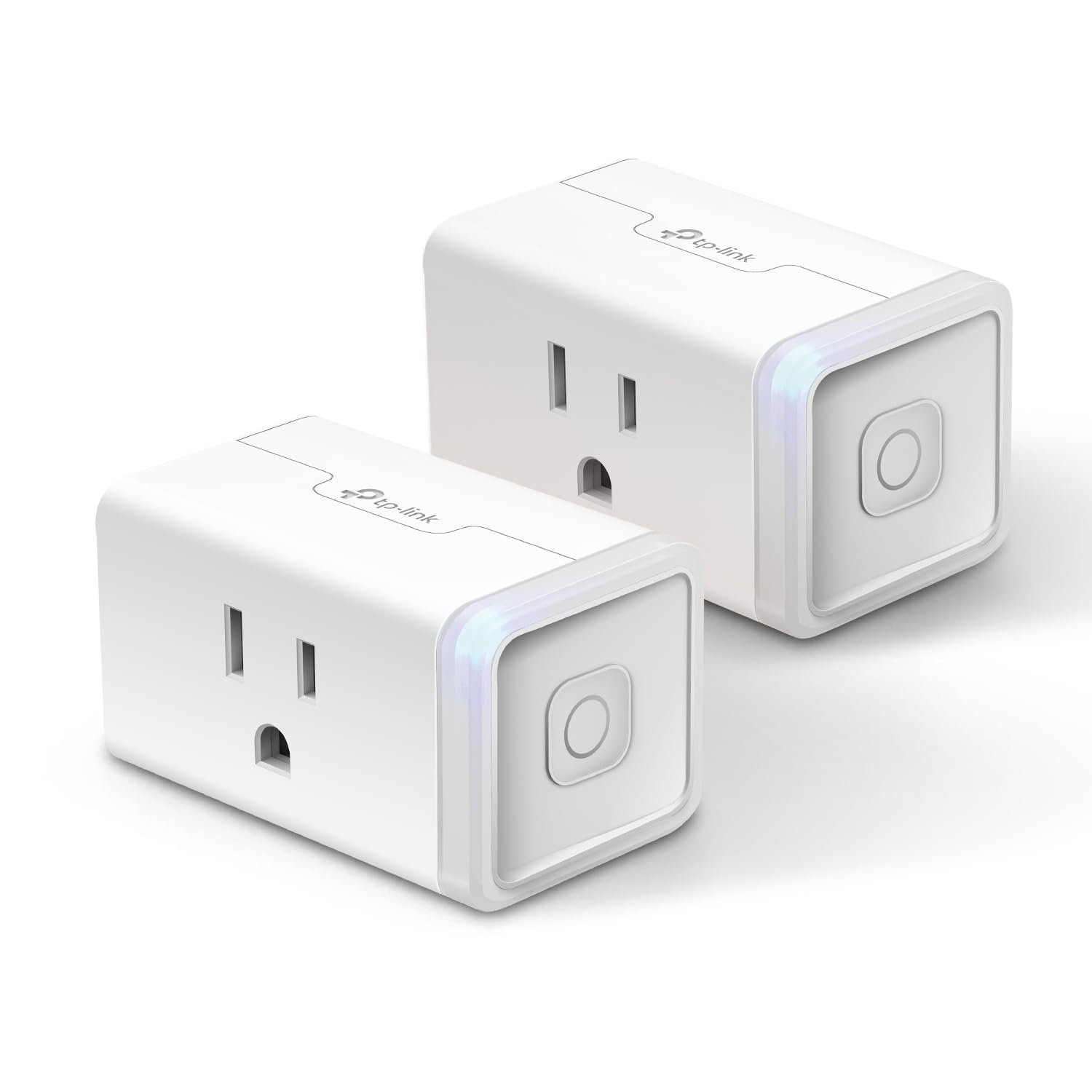 Kasa Smart Plug Mini 15A, Apple HomeKit, Works with Siri, Alexa, Google Home, UL Certified (EP25P2), White