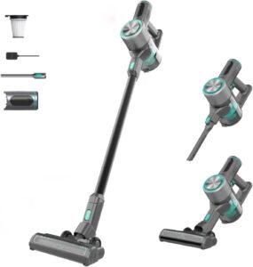 Wyze Cordless Vacuum 20000Pa, HEPA Filter, 300W Brushless Motor, 40min