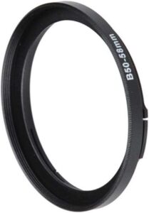 Fotodiox B50-58mm Step Up Adapter Ring for Hasselblad, Anodized Black