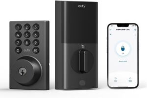Here’s the rewritten text for SEO (under 60 characters):  
eufy Security Smart Lock C30, WiFi Deadbolt, Keyless Entry, Auto Lock  
Let me know if you'd like any adjustments!