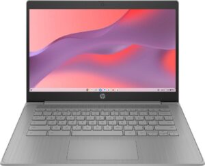 HP 2023 Chromebook Laptop, 14" Display, Intel Celeron N4120, 4GB RAM, 128GB Storage, Chrome OS, Gray