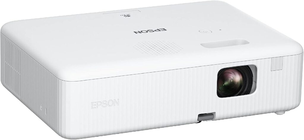 Epson EpiqVision Flex CO-W01 Portable Projector, 3LCD, 3,000 Lumens, 300-Inch