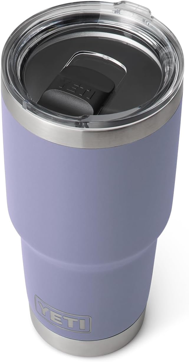 YETI Rambler 30 oz Tumbler, Stainless Steel, Vacuum Insulated, MagSlider Lid, Cosmic Lilac