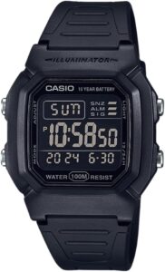 Casio W800HG Men's Digital Watch | 100M Water Resistant | Multi Alarm