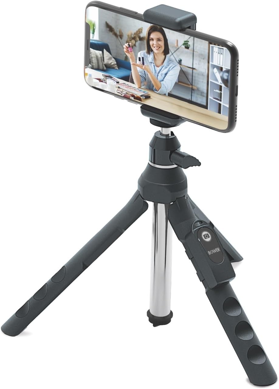 Bower Multipod 6-in-1 Tripod Selfie Stick with Remote Shutter for Smartphones