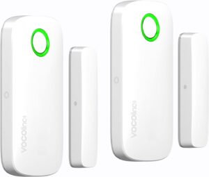 Here’s the rewritten text for SEO (under 60 characters):  
VOCOlinc Door Alarm Smart Sensor Apple HomeKit No Hub Bluetooth  
Let me know if you'd like any adjustments!