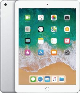 Apple iPad 9.7 WiFi 128GB Silver (2017 Model) - Renewed