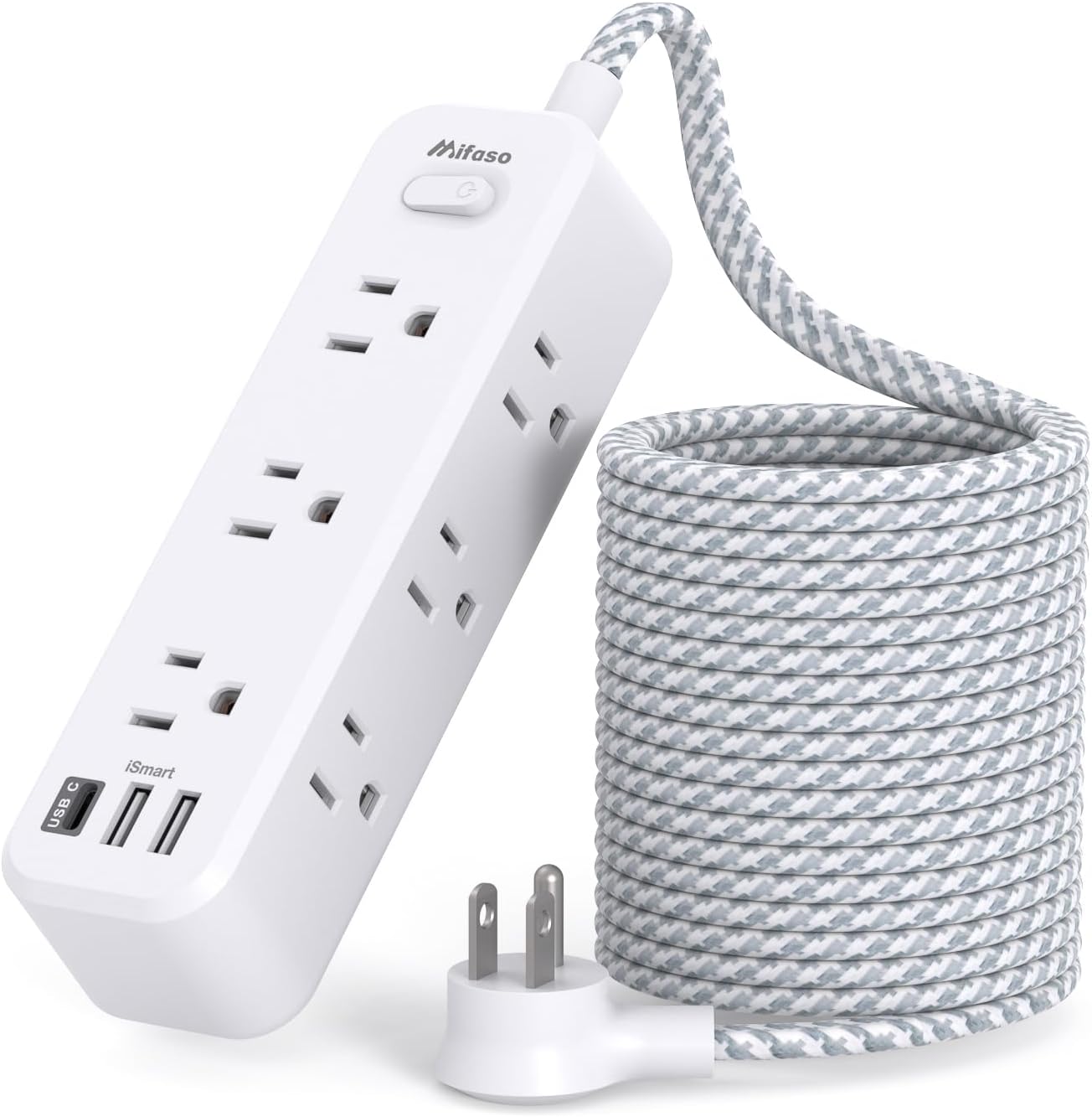 Here’s the rewritten text for SEO (under 60 characters):  
15ft Extension Cord, Surge Protector with 9 Outlets & 3 USB Ports  
Let me know if you'd like any adjustments!