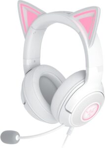 Razer Kraken Kitty V2 USB Wired Headset: Chroma RGB, HyperClear Mic, 7.1 Surround Sound