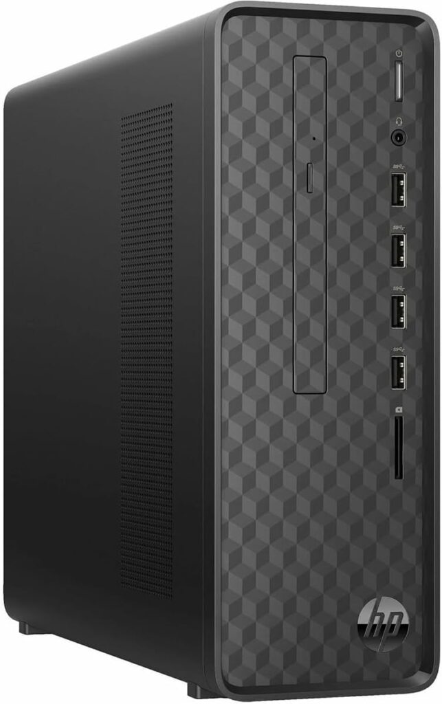 HP Slim Desktop, Intel Celeron J4025, 8GB DDR4, Intel UHD 600, Black, Win 11, S01-aF2011
