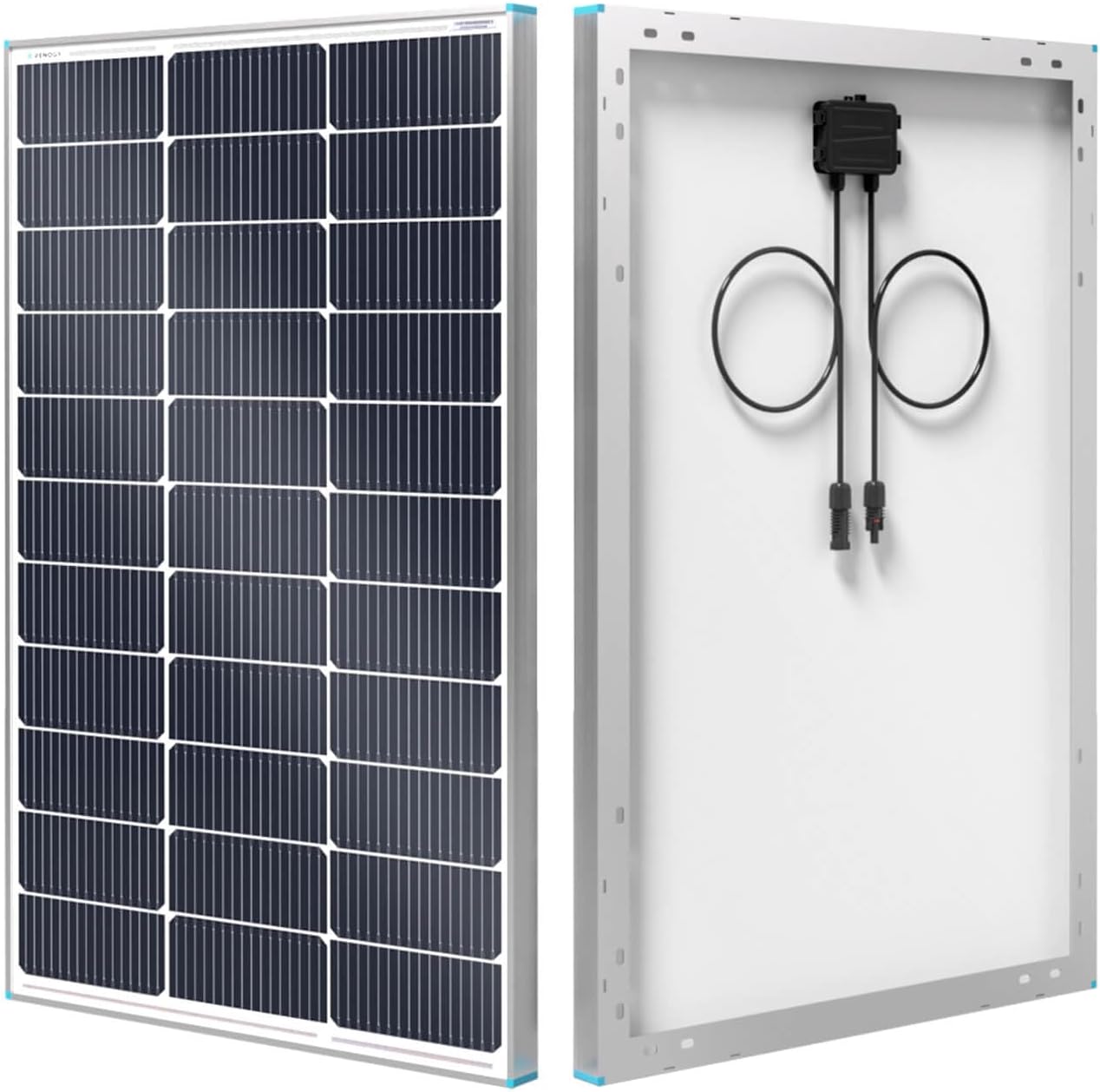 Renogy N-Type 16BB 100W Solar Panel, 12V 100W High-Efficiency PV Module