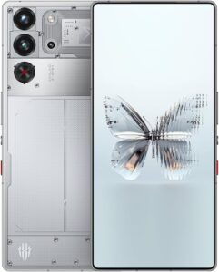 REDMAGIC 10 Pro 5G, 144Hz, 6.85" FHD+, UDC, 7050mAh, Snapdragon 8, 16+512GB, 80W, Dual-Sim, US Unlocked, Silver
