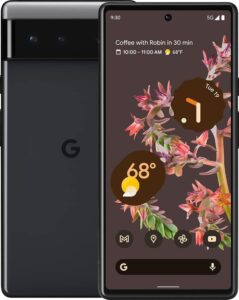 Google Pixel 6 5G Unlocked Smartphone - 256GB - Stormy Black