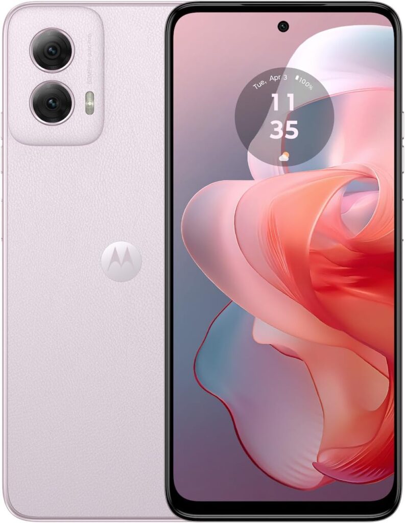Moto G Power 5G 2024 Unlocked US 8+128GB 50MP Camera Pale Lilac