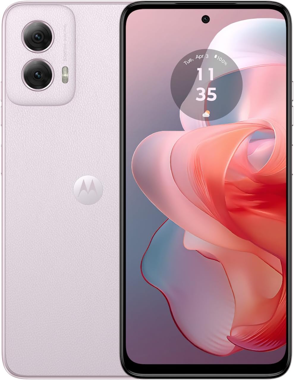 Moto G Power 5G 2024 Unlocked US 8+128GB 50MP Camera Pale Lilac