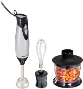 Hamilton Beach 4-in-1 Electric Immersion Hand Blender with Chopper (59765)