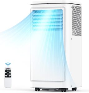 COWSAR 10000BTU Portable Air Conditioner for Rooms Up to 450 Sq.Ft