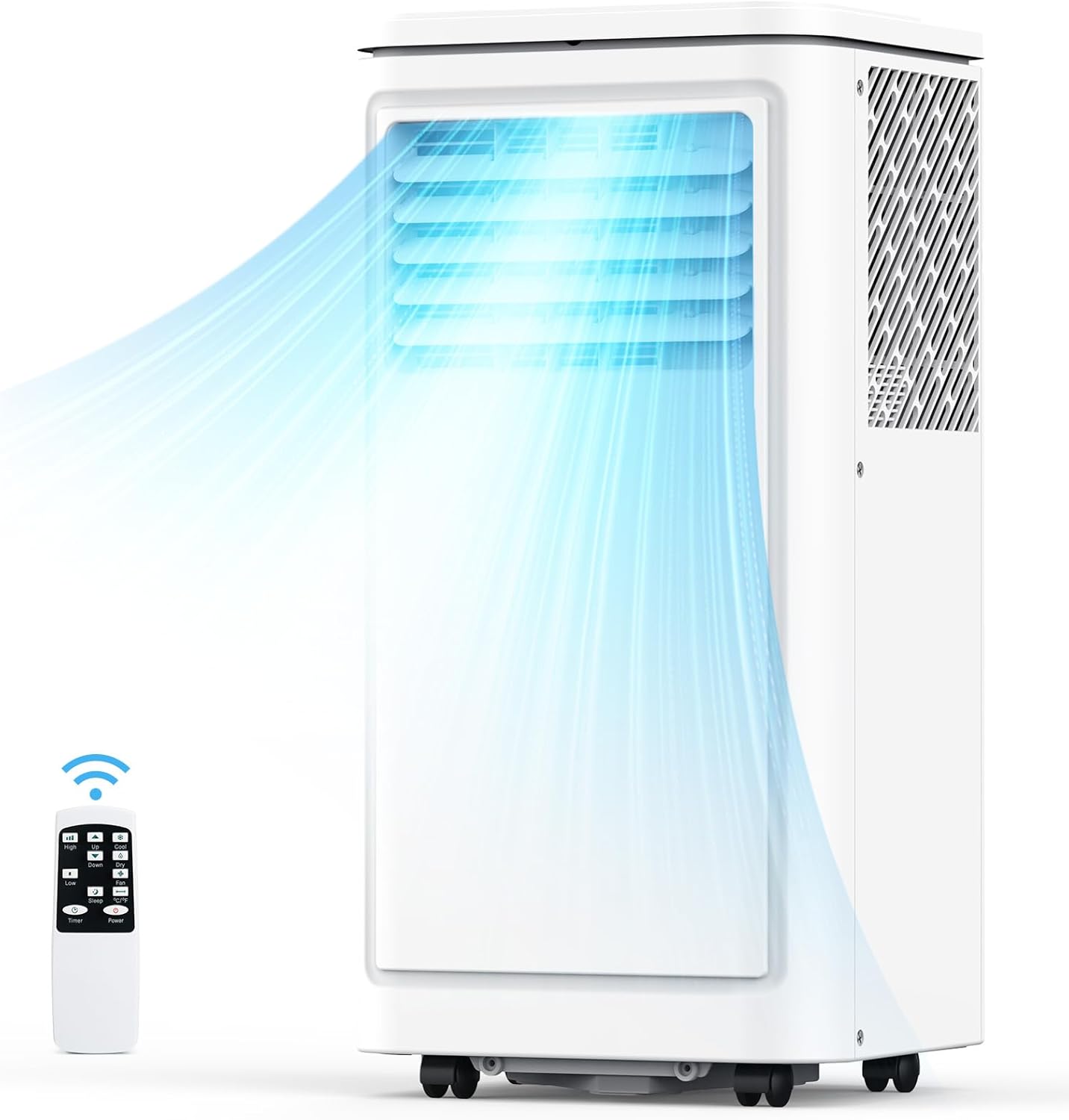 COWSAR 10000BTU Portable Air Conditioner for Rooms Up to 450 Sq.Ft