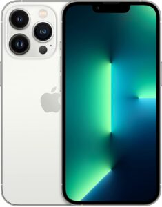 Apple iPhone 13 Pro 128GB Silver Unlocked Renewed Premium