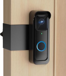 Blink Doorbell Mount, Anti-Theft Mount for Blink Camera, No Block Sensor, Rain Cover