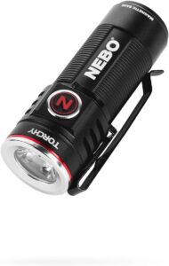 NEBO Torchy Rechargeable Pocket Flashlight | 1000 Lumens, 5 Modes, Magnetic Base