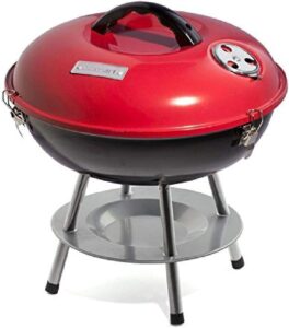 Cuisinart 14" BBQ, 14x14x15, Portable Charcoal Grill, Red, CCG-190RB