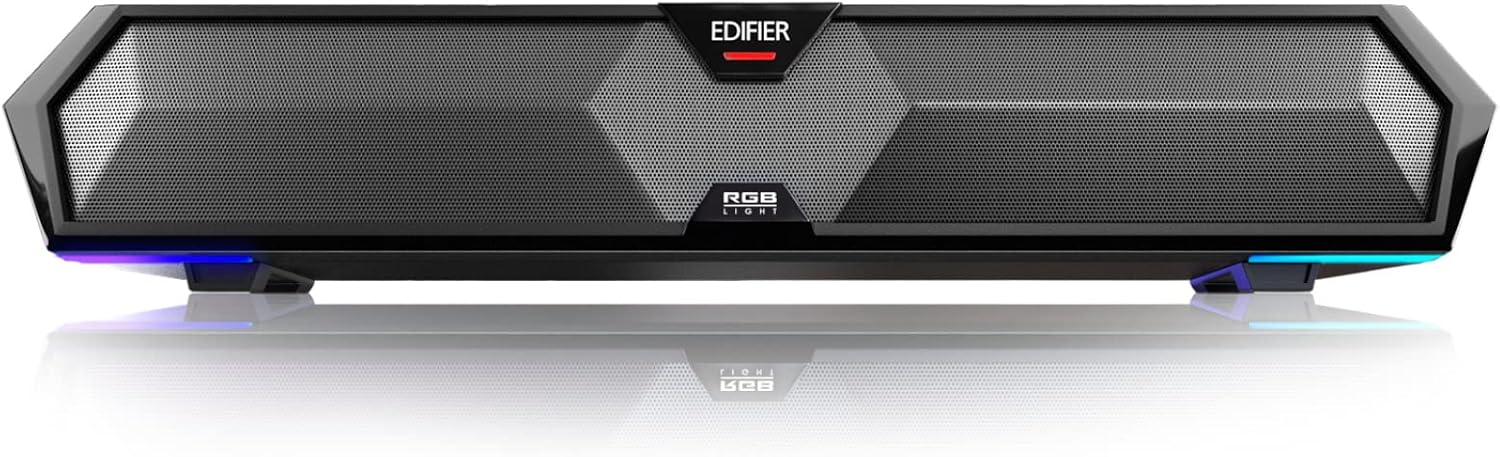 Edifier MG300 Gaming Sound Bar: RGB, Deep Bass, Bluetooth 5.3, USB Mic