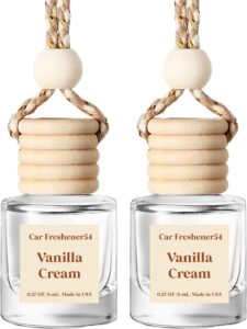 Here’s the rewritten SEO title within 60 characters:  
"HoogaLife Car Air Freshener Diffuser 2 Pack – Vanilla Cream, 45+ Days"  
Let me know if you'd like any refinements!