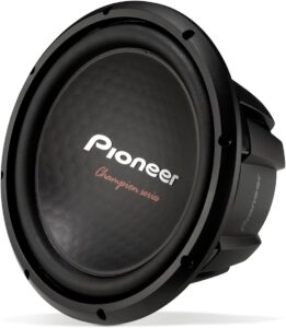Pioneer TS-A301D4 12" Subwoofer, 1600W Peak, Dual 4 Ohm Voice Coil