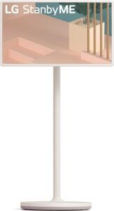 LG 27-Inch Class StanbyMe 1080p-Portable Touch-Screen-Monitor 27ART10AKPL, Built-in Battery, Full Swivel Rotation, 60Hz Refresh Rate, Calming Beige