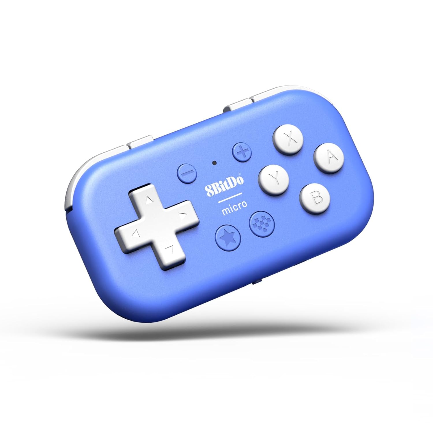 8Bitdo Micro Bluetooth Gamepad for Switch, Android, Raspberry Pi, Keyboard Mode (Blue)