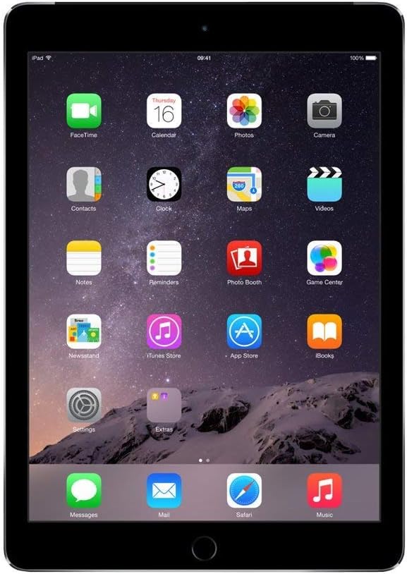 Apple iPad Air 2 16GB Space Gray (Renewed)