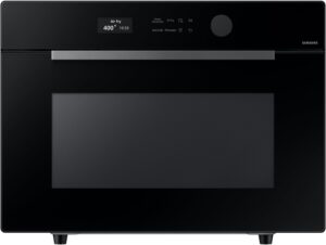 SAMSUNG 1.2 cu. ft. Countertop Microwave with Air Fry, Black Glass, MC12DB8700CKAA