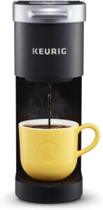 Keurig K-Mini Single Serve K-Cup Pod Coffee Maker, 6-12oz Brew, Cord Storage, Compact, Black