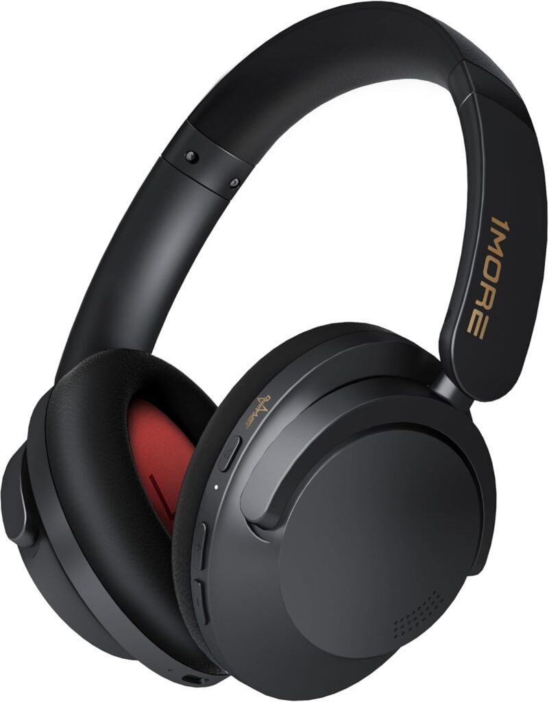 1MORE SonoFlow-Pro Noise Cancelling Headphones - HQ51 Over Ear Bluetooth Headphones with LDAC for Hi-Res Wireless Audio,100H Playtime,Bluetooth 5.4,QuietMax ANC, Comfortable Fit,Clear Calls