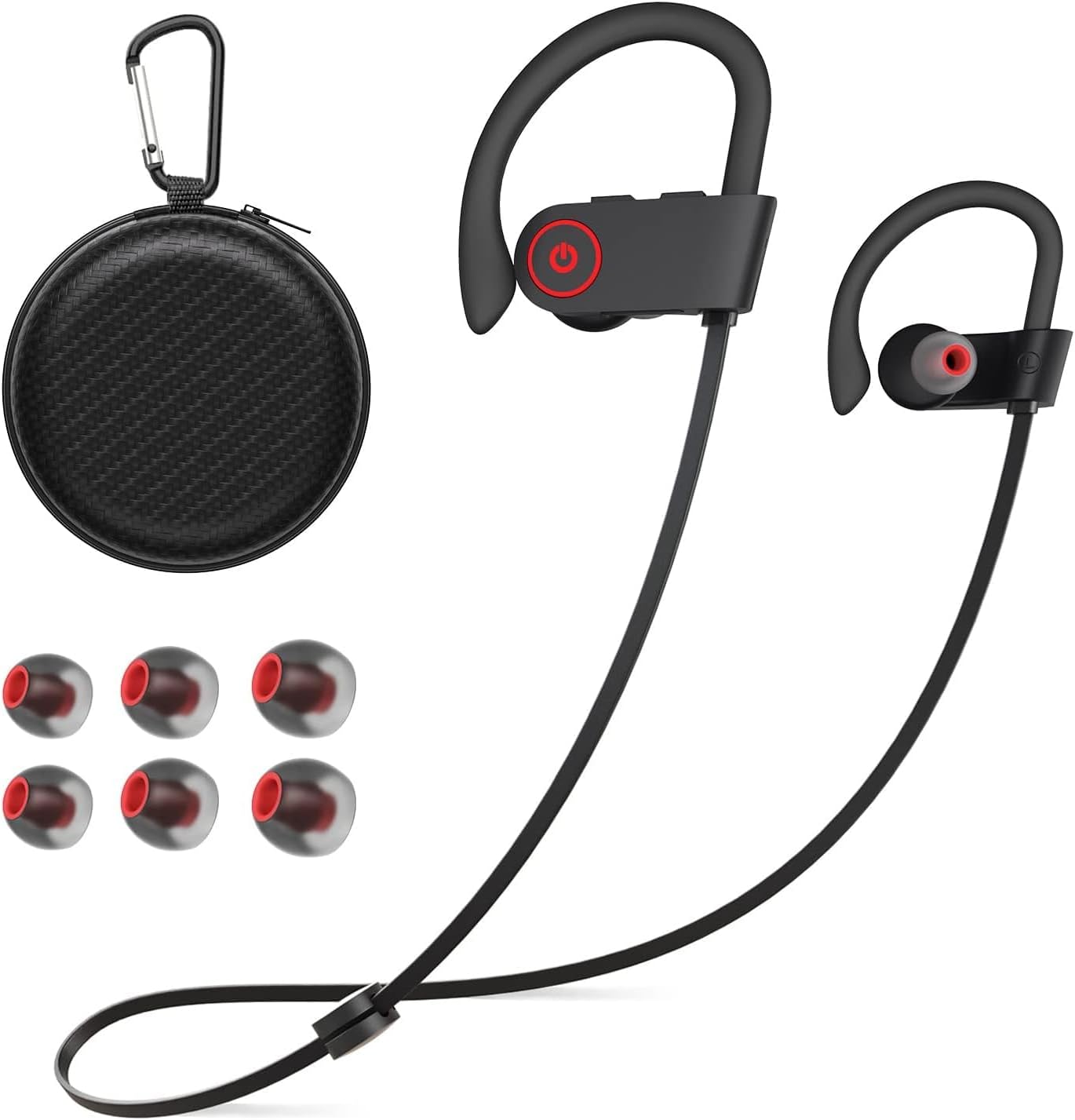 Bluetooth Wireless Headphones 16H Playtime Earbuds with Mic Stereo