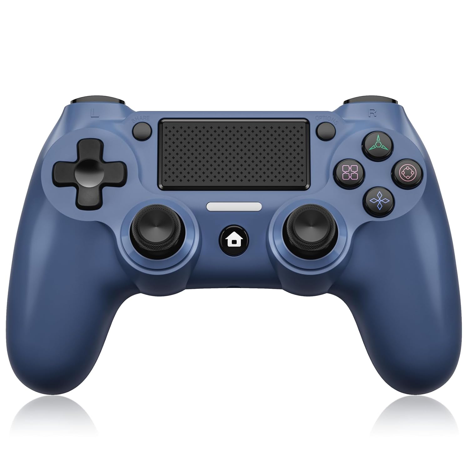 Oraula Wireless PS4 Controller, Compatible with P4/Pro/Slim/PC, Dual Vibration, Turbo, Type-C