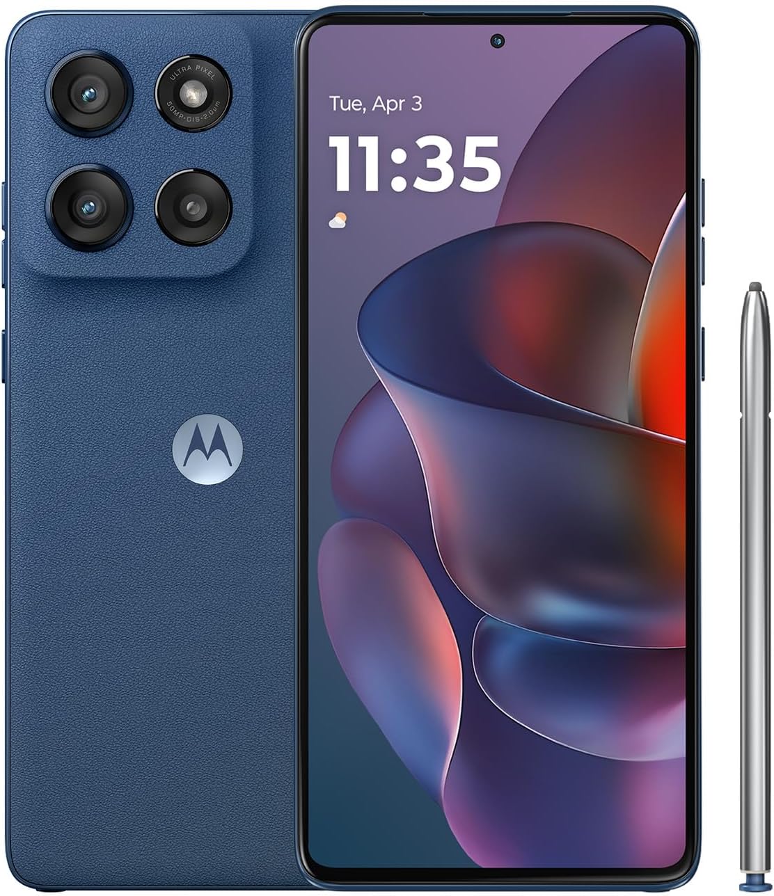 Moto G Stylus 2025 | Unlocked | US 8/256GB | 50MP Cam | Pantone Gibraltar Sea