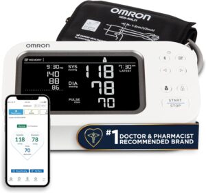 OMRON Platinum Upper Arm Blood Pressure Monitor - OMRON Connect App