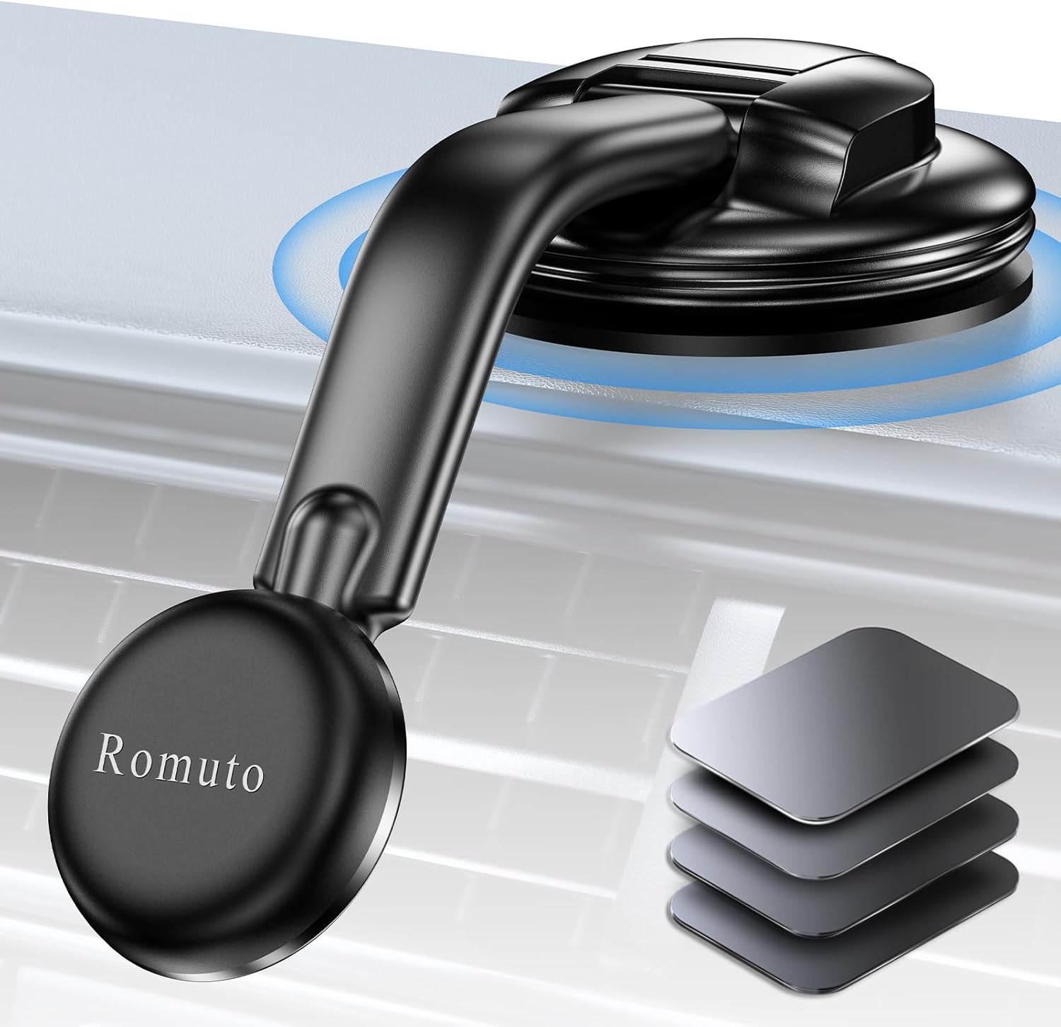 Here’s the rewritten SEO title within 60 characters:  
"Magnetic Phone Holder for Car – Strong Magnet & Secure Suction Mount"  
Let me know if you'd like any refinements!