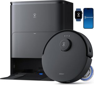 ECOVACS DEEBOT T30S: 11000Pa, ZeroTangle, TruEdge, Hot Water Mop, Self-Empty/Refill, Auto-Mop Lift, Obstacle Avoidance